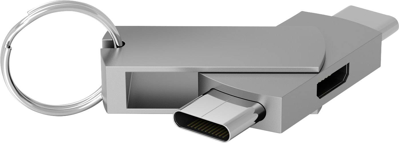 Terratec USB 2.0 Adapter [1x Micro-USB-Buchse - 1x USB-C® Stecker] CONNECT C500