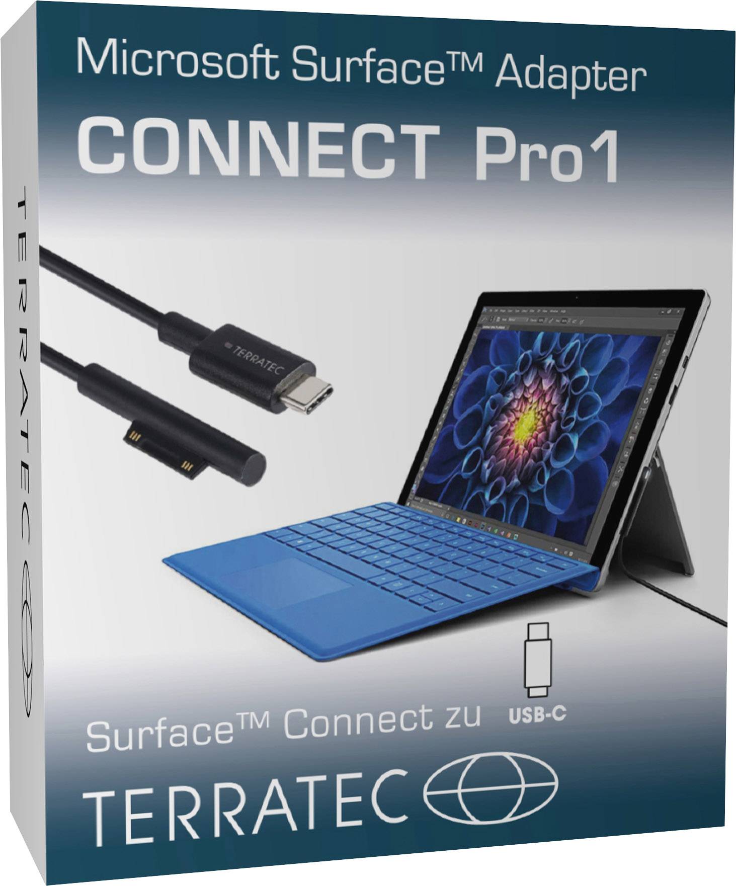 Terratec USB 2.0 Adapter [1x - 1x USB-C® Stecker] CONNECT Pro1