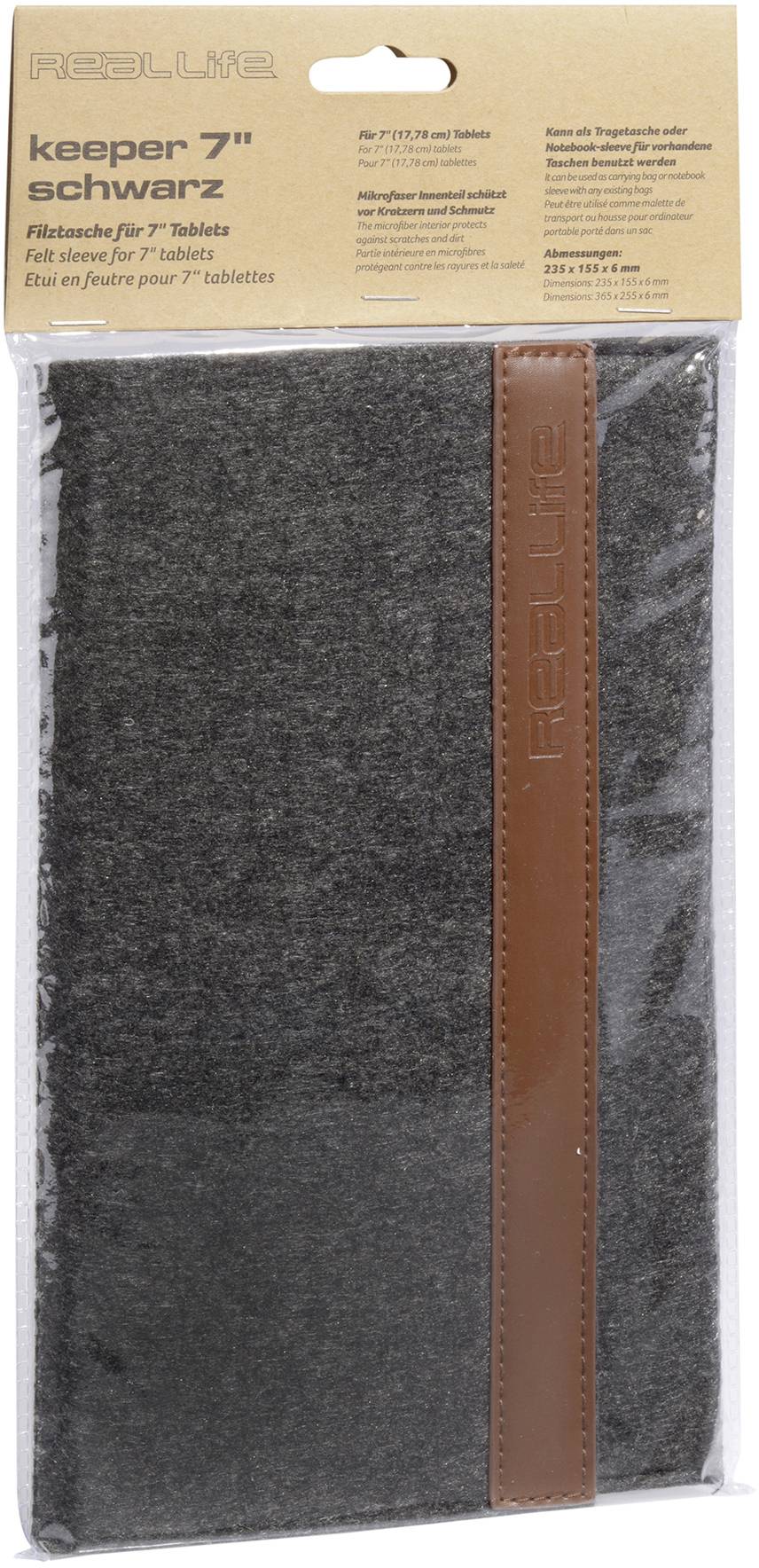 Ultron keeper Tablet Tasche 17,8 cm (7") Schwarz