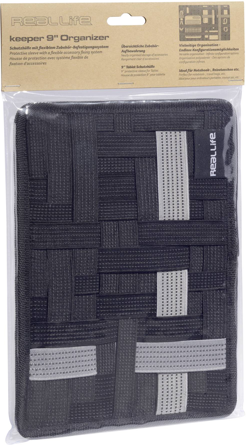 Ultron keeper Tablet-Cover 22,9 cm (9") Back Cover Schwarz, Grau