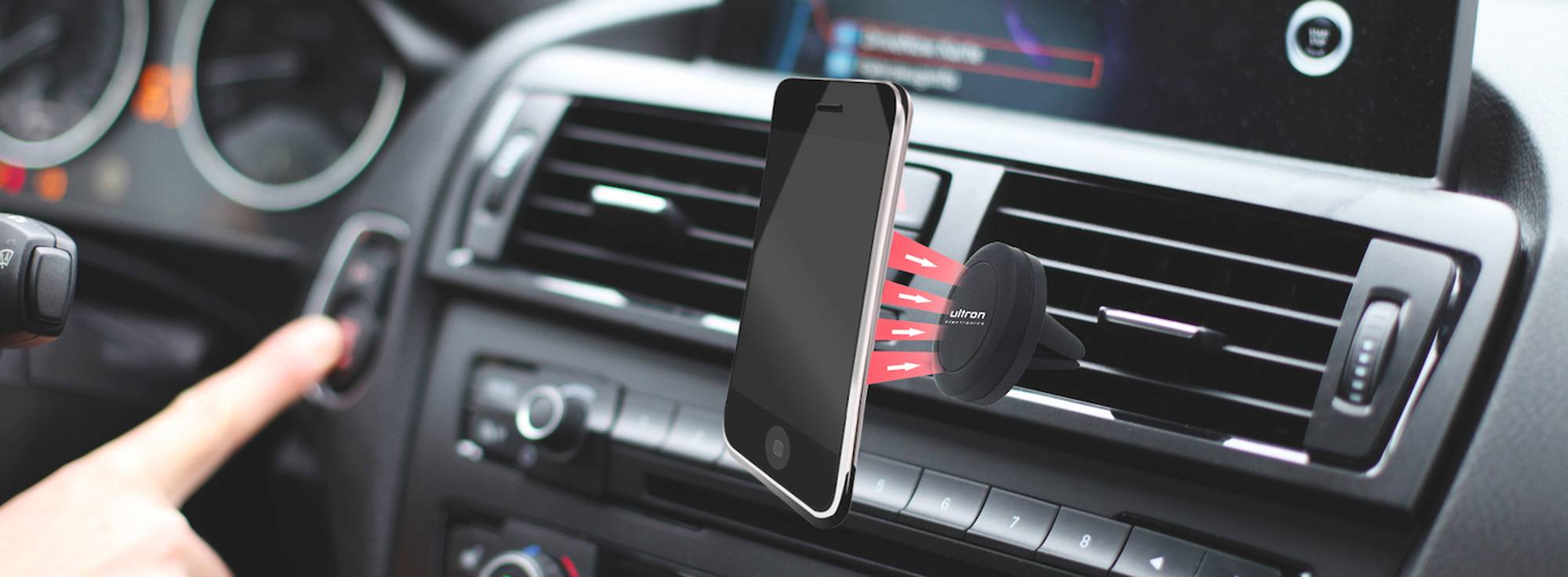 Ultron magnetic car Lüftungsgitter Handy-Kfz-Halterung