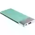 RealPower PB-5500 Powerbank 5500 mAh LiPo Silber, Grün RealPower PB-5500 Powerbank 5500 mAh LiPo Silber, Grün