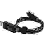 RealPower USB-Kabel USB 2.0 USB-A Stecker, Apple Lightning Stecker 0.75m Grün mit LED 185962