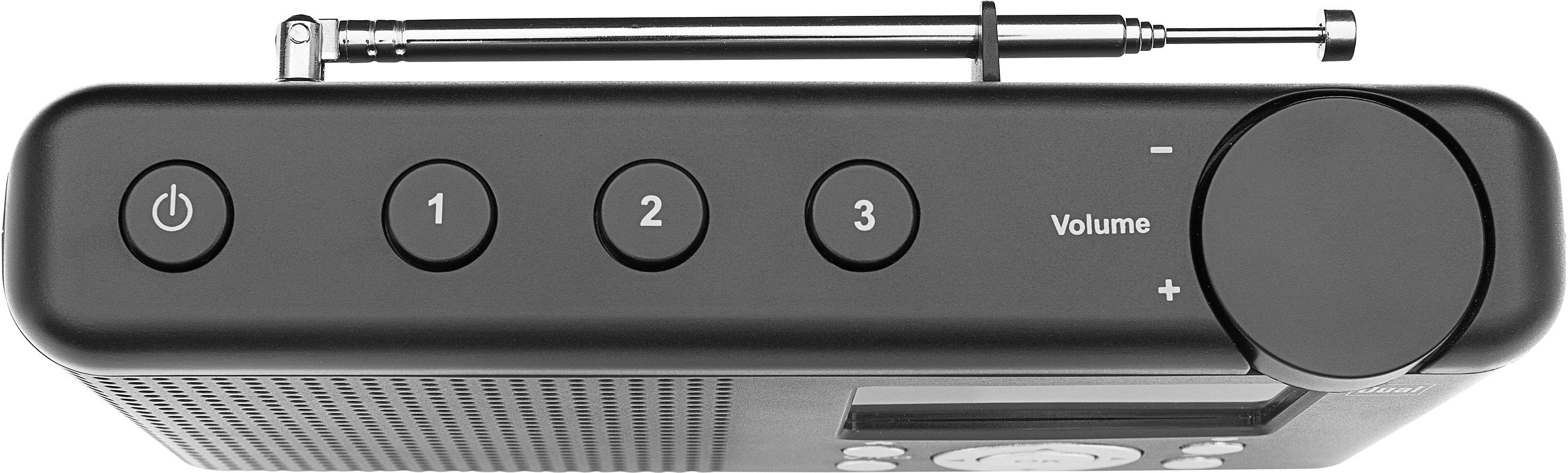 Dual MCR 200 Internet Tischradio Internet, DAB+, DAB, UKW Internetradio, DAB+, UKW, USB, Bluetooth®, WLAN Schwarz