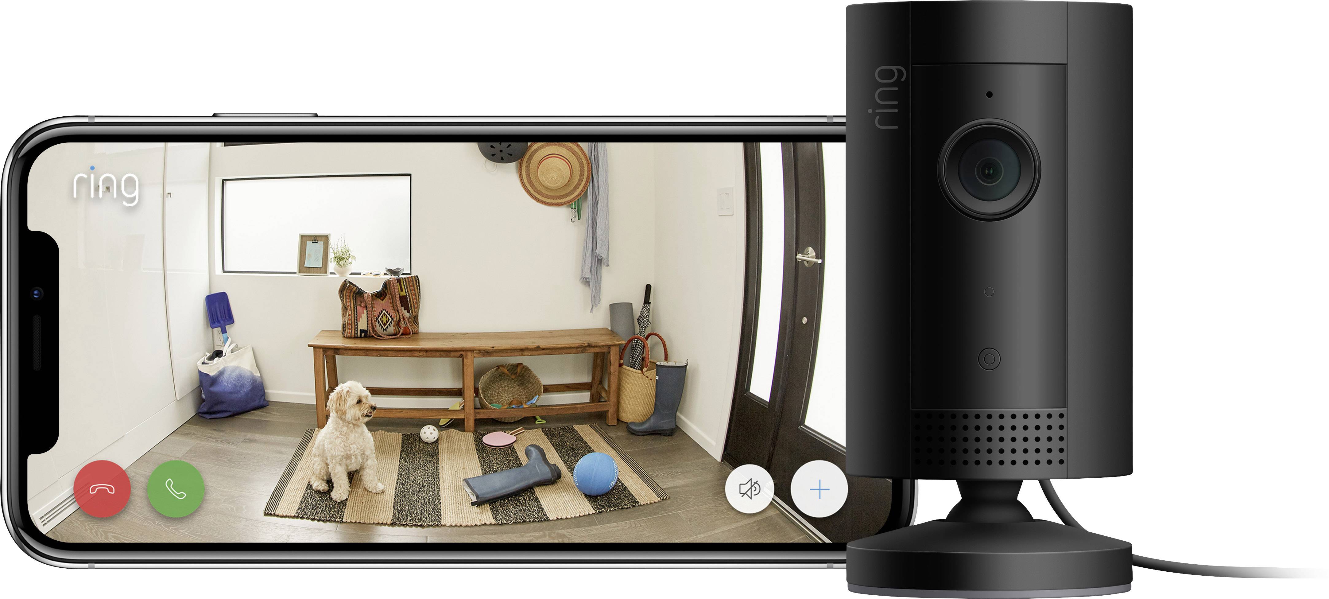 Ring Indoor Cam 8SN1S9-BEU0 WLAN IP Überwachungskamera 1920 x 1080 Pixel