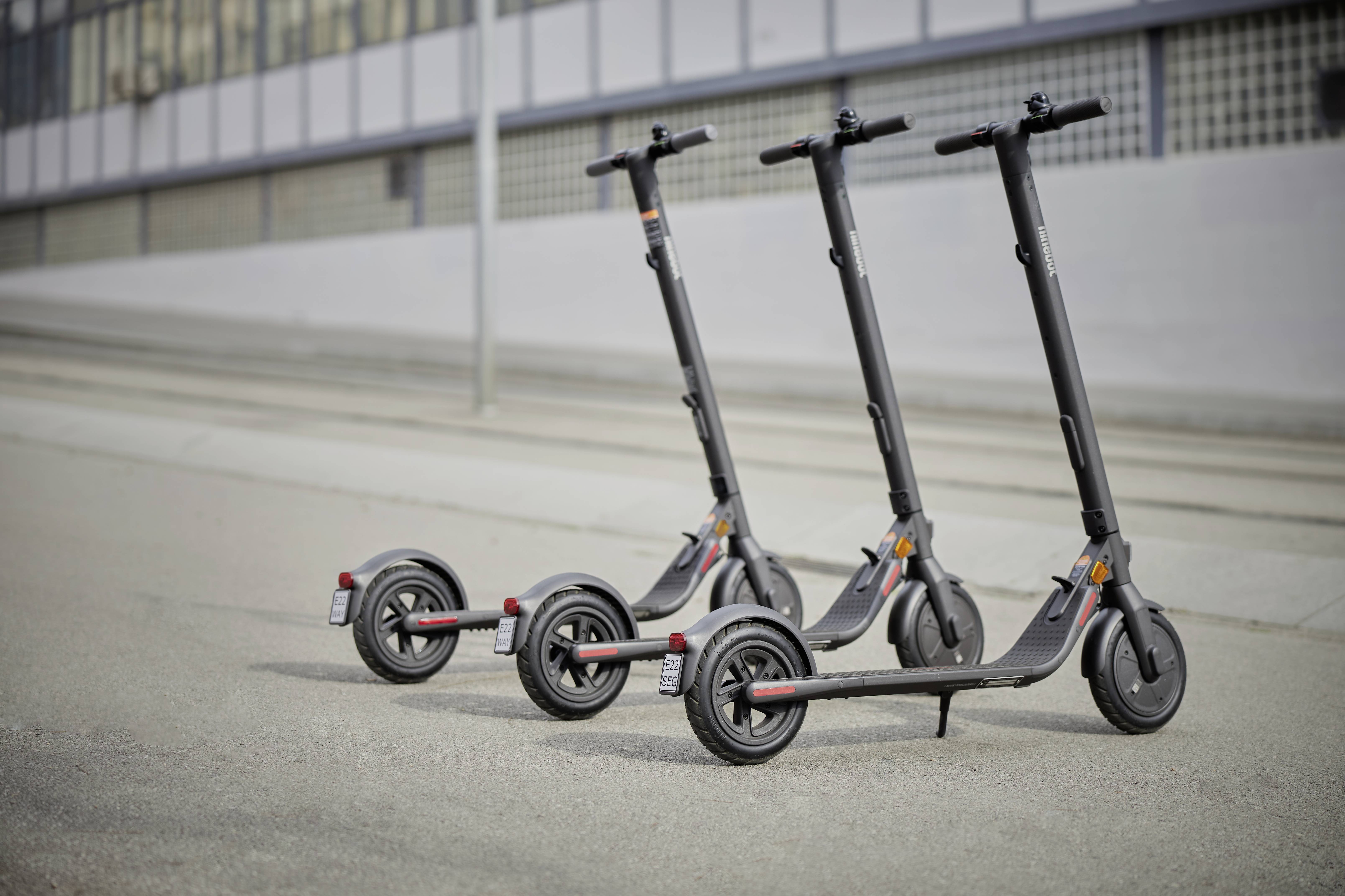 Segway Ninebot E22D by Segway E-Scooter Schwarz Li-Ion 36 V 5.1 Ah Straßenzulassung: Deutschland