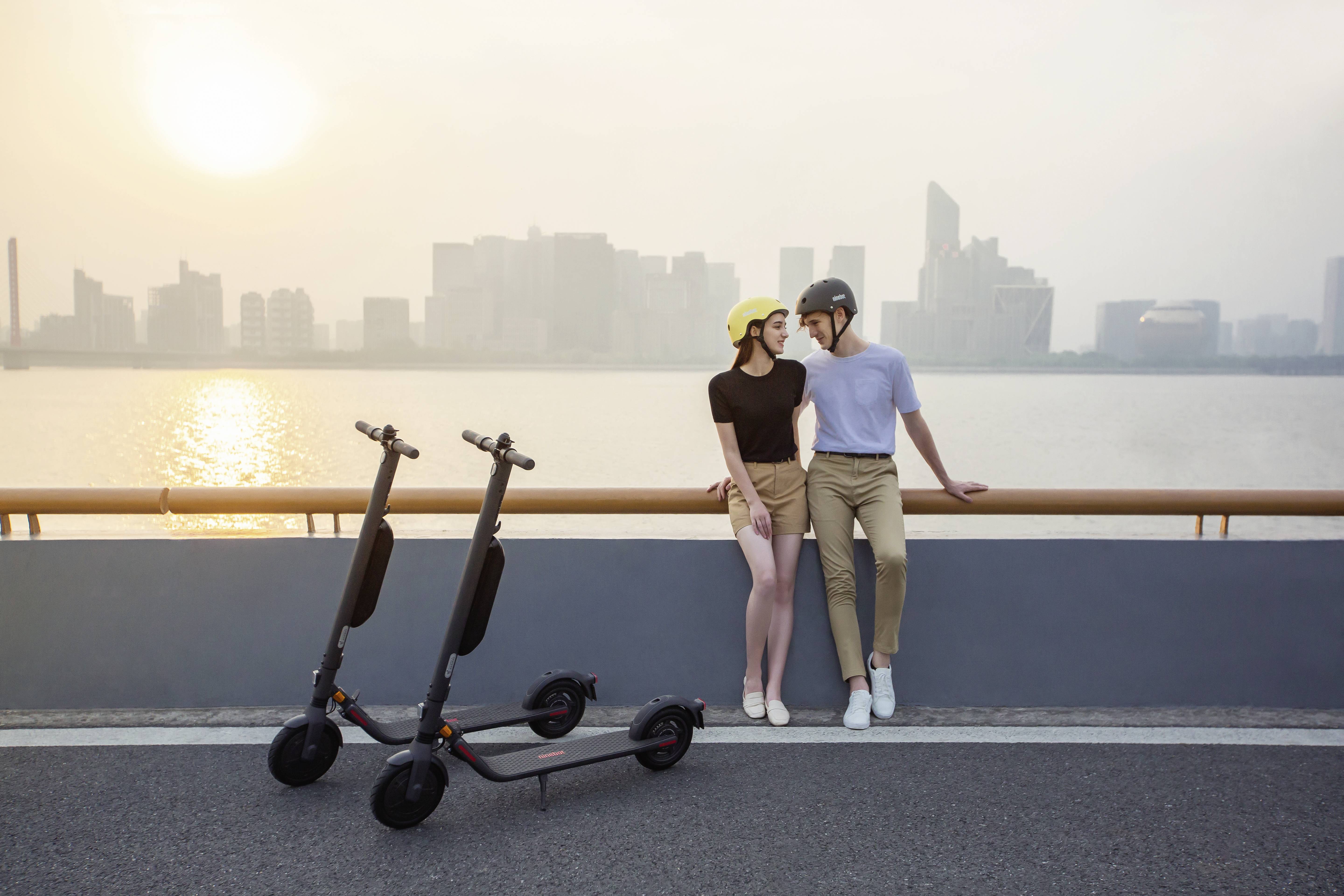 Segway Ninebot E45D by Segway E-Scooter Schwarz Li-Ion 36 V 10.2 Ah Straßenzulassung: Deutschland