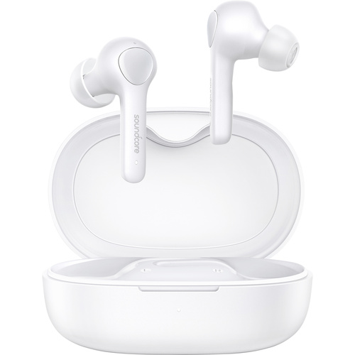 Anker Soundcore Life Note In Ear Kopfhörer Bluetooth® Weiß Noise Cancelling Headset, Schweißresistent, Wasserbeständig