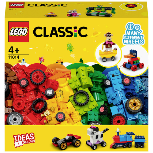 11014 LEGO® CLASSIC Steinebox mit Rädern