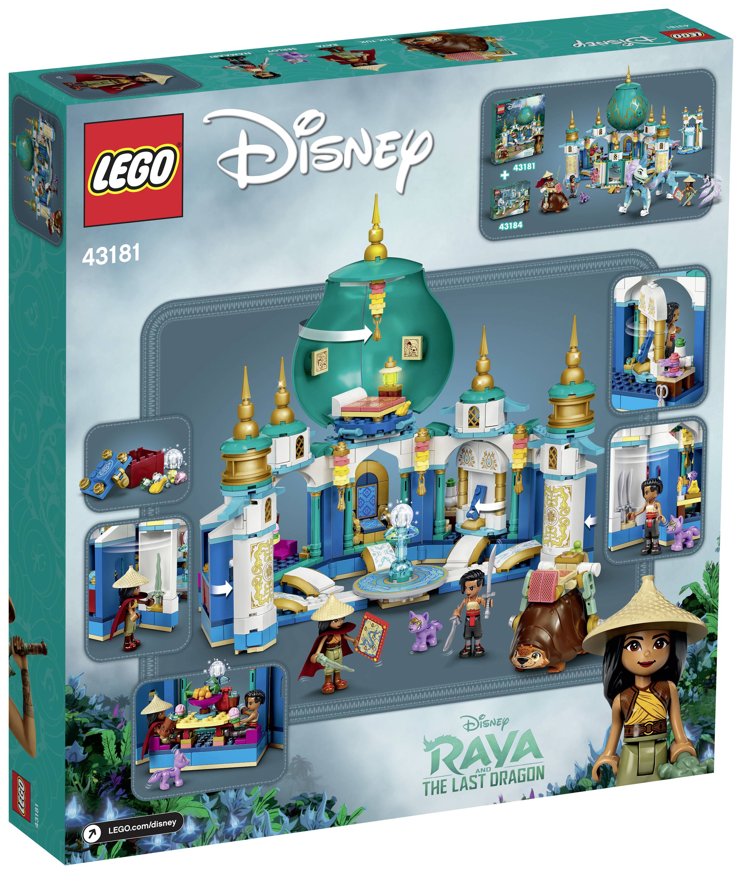 43181 LEGO® DISNEY Raya und der Herzpalast