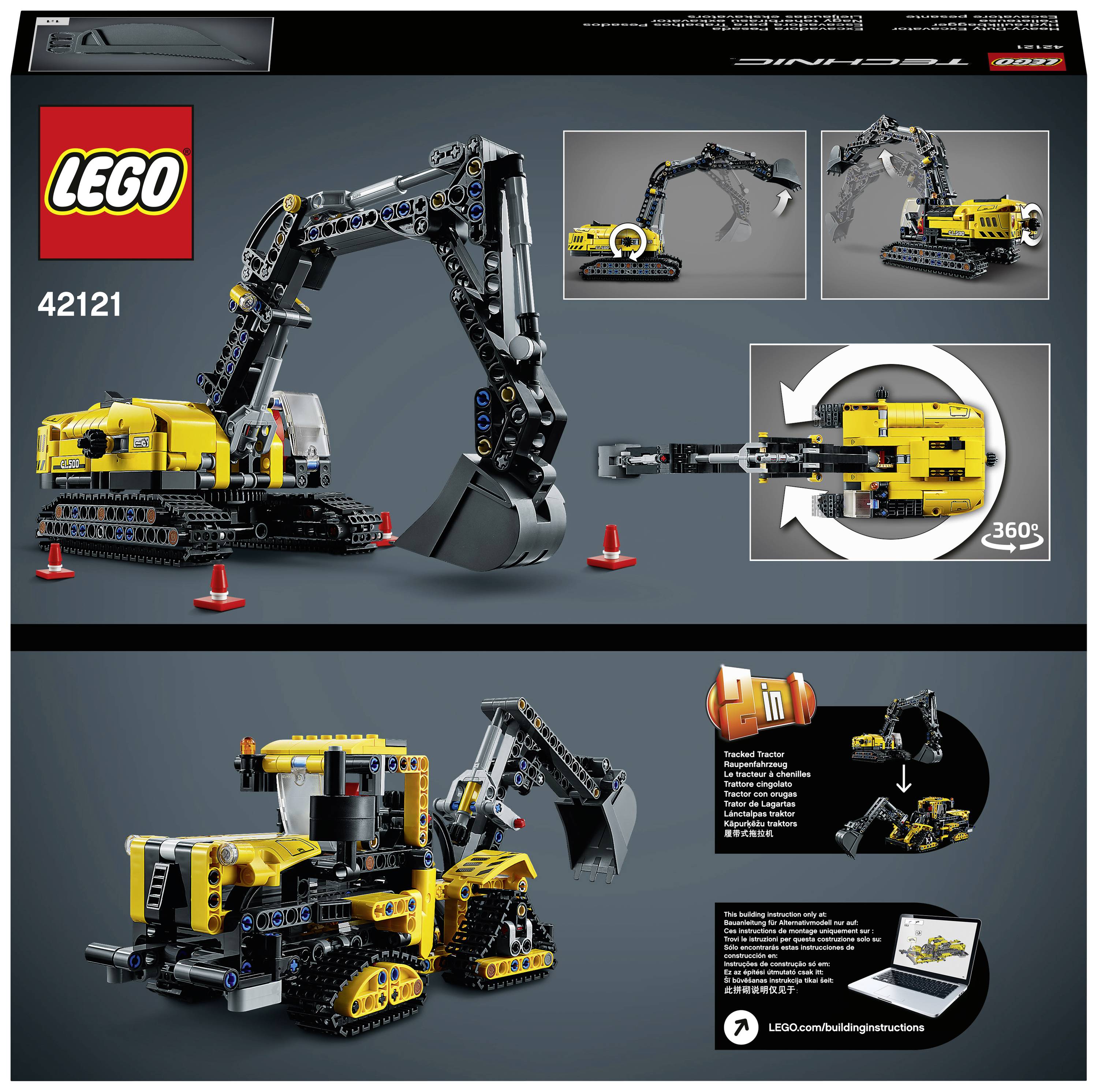 42121 LEGO® TECHNIC Hydraulikbagger