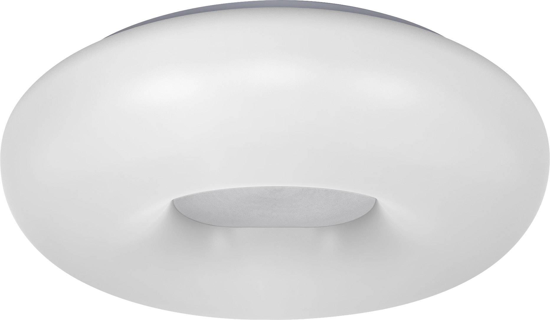 Runde LED-Deckenleuchte mit weißem, schlichtem Design für Innenräume. Geeignet zur gleichmäßigen Ausleuchtung von Wohn- oder Arbeitsbereichen.