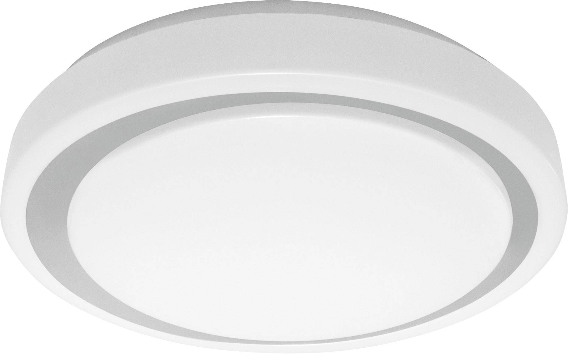 LEDVANCE 4058075486409 SMART+ TUNABLE WHITE Moon 380 GR LED-Deckenleuchte 24W Weiß, Silber