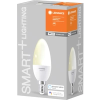 LEDVANCE SMART+ EEK: F (A - G) SMART+ WiFi Candle Dimmable 40 4.9 W/2700K E14 E14 Warmweiß LEDVANCE SMART+ EEK: F (A - G) SMART+ WiFi Candle Dimmable 40 4.9 W/2700K E14 E14 Warmweiß
