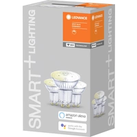 LEDVANCE SMART+ EEK: G (A - G) SMTWFPAR16 4,9W/827230VDIMFRGU104X3LEDV GU10 Warmweiß LEDVANCE SMART+ EEK: G (A - G) SMTWFPAR16 4,9W/827230VDIMFRGU104X3LEDV GU10 Warmweiß