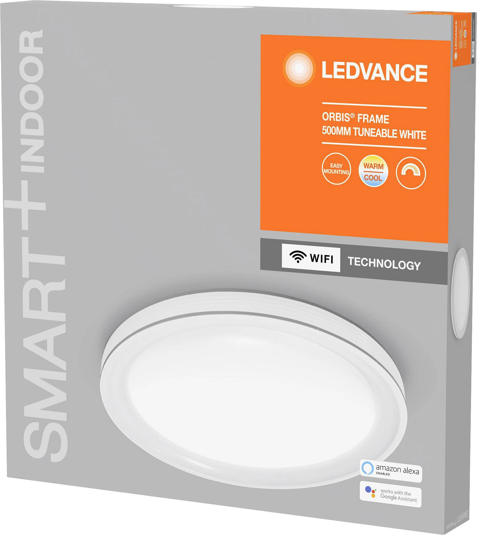 LEDVANCE 4058075486508 SMART+ TUNABLE WHITE Frame 500 WT LED-Deckenleuchte 32W Weiß