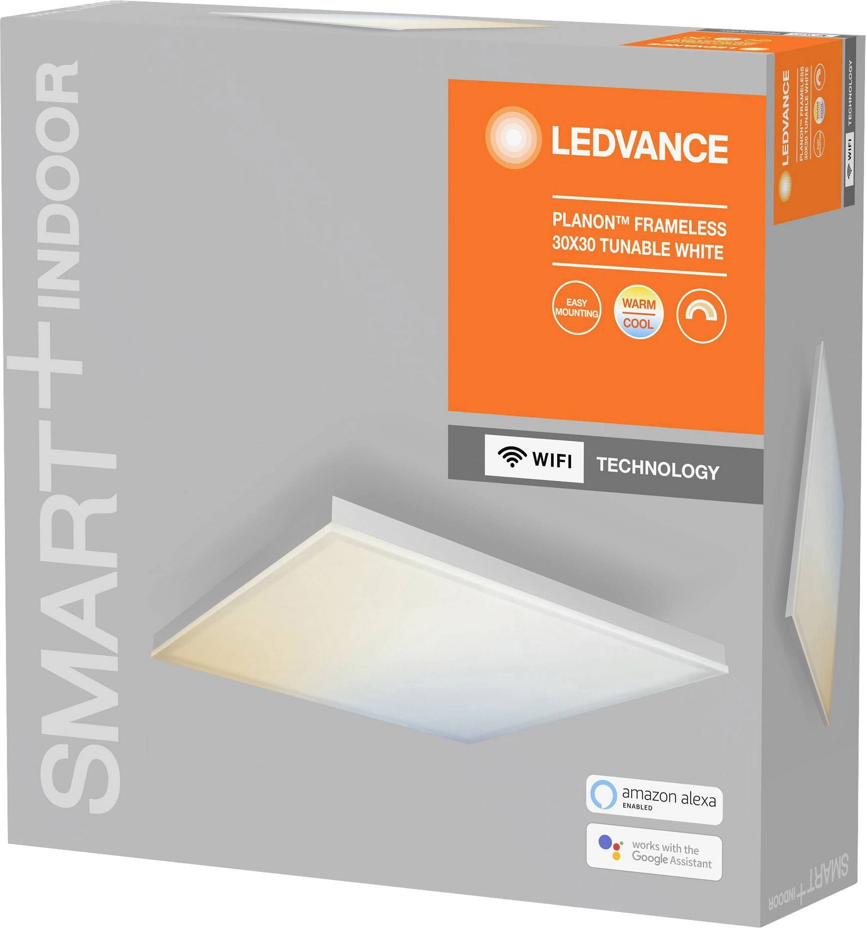 LEDVANCE 4058075484313 SMART+ TUNABLE WHITE 300X300 LED-Deckenleuchte 20W Weiß
