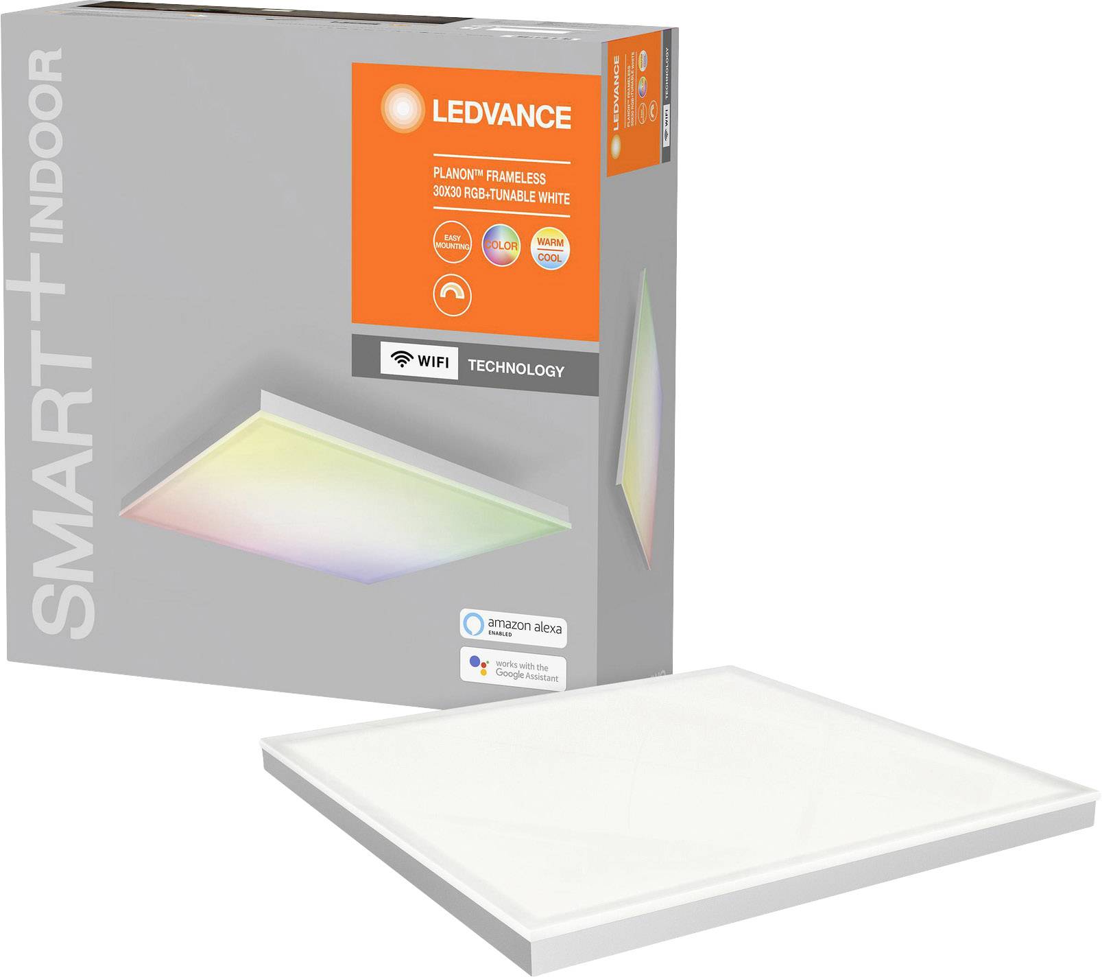 LEDVANCE 4058075484351 SMART+ MULTICOLOR 300X300 LED-Deckenleuchte 20 W Weiß