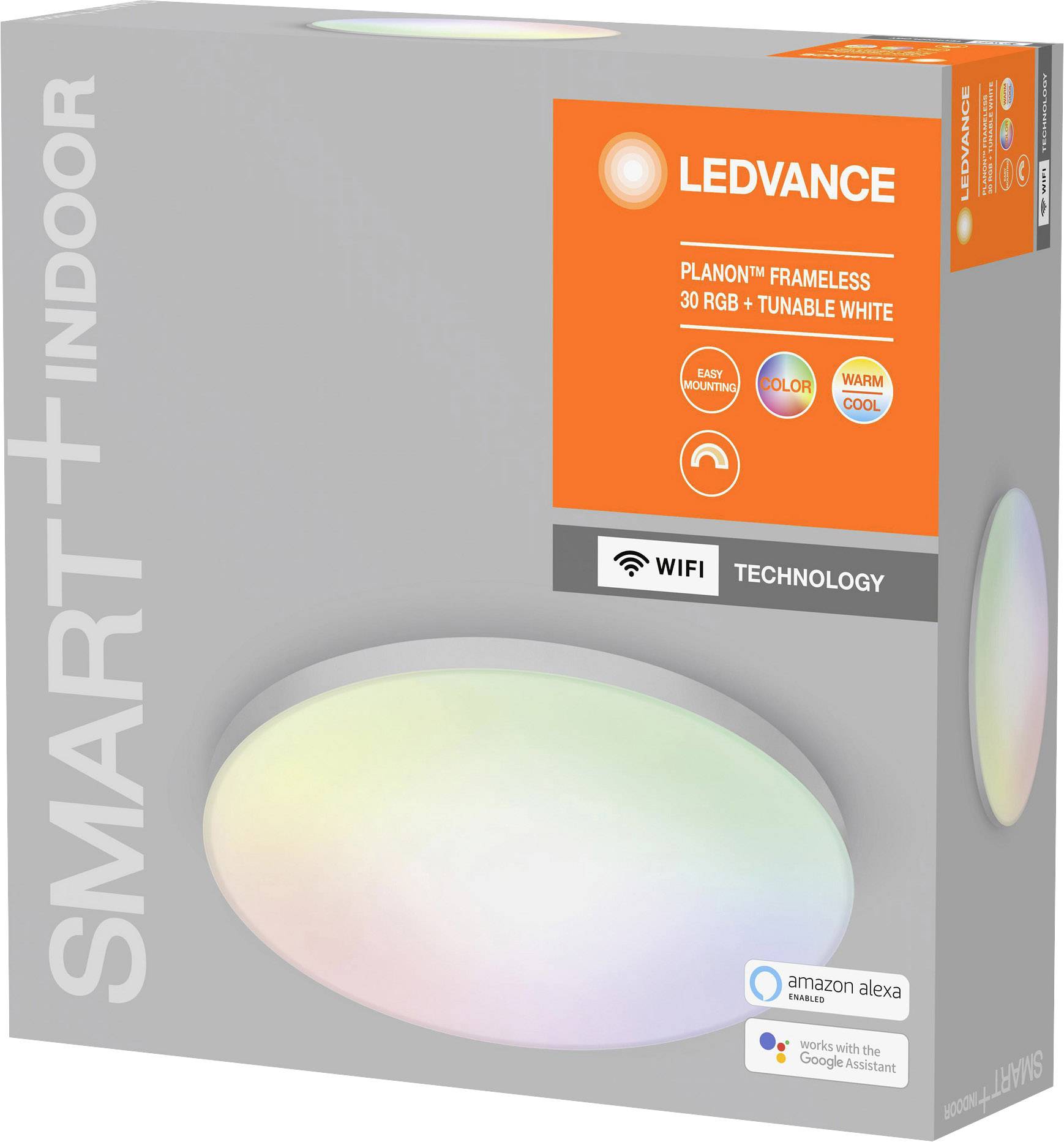 LEDVANCE 4058075484696 SMART+ MULTICOLOR 300 LED-Deckenleuchte 20W Weiß