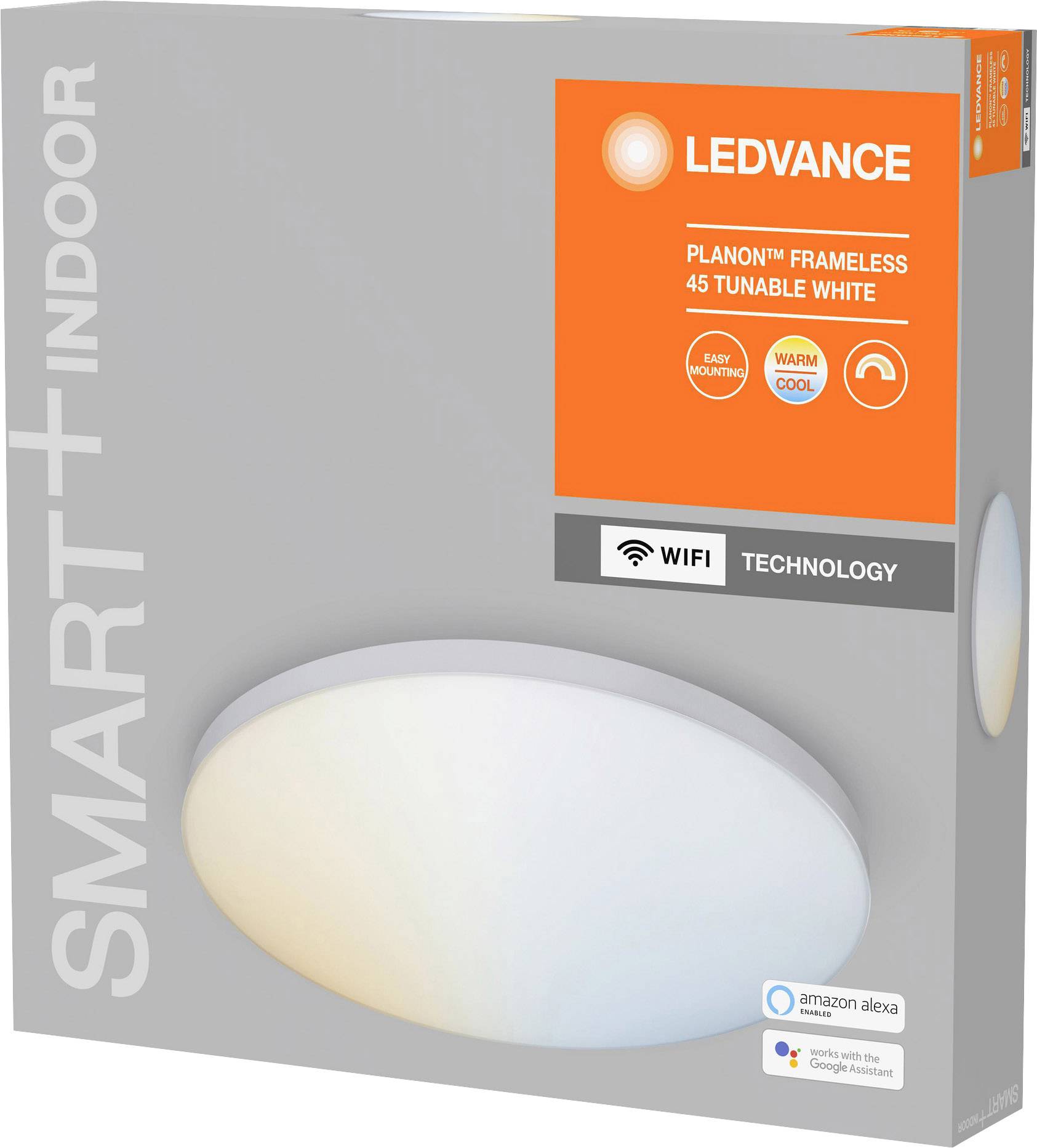 LEDVANCE 4058075484719 SMART+ TUNABLE WHITE 450 LED-Deckenleuchte 28 W Weiß