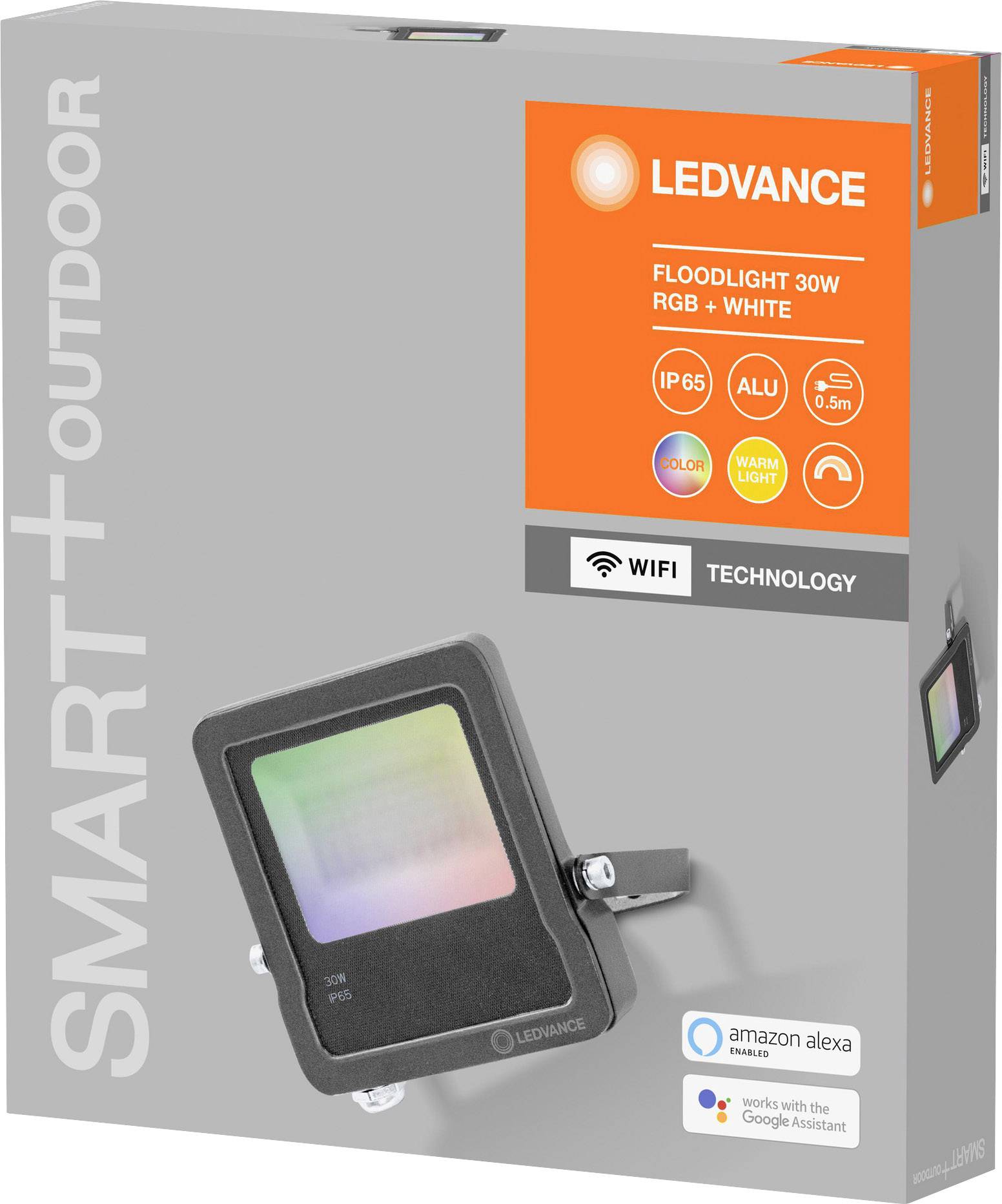 LEDVANCE SMART+ MULTICOLOR 30W 4058075474642 LED-Außenstrahler 30 W Leuchtfarben: RGBW