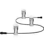 LEDVANCE SMART+ GARDEN DOT MULTICOLOR 3 Dot extension 4058075478572 LED-Wandleuchte 0.7 W Klar LEDVANCE SMART+ GARDEN DOT MULTICOLOR 3 Dot extension 4058075478572 LED-Wandleuchte 0.7 W Klar