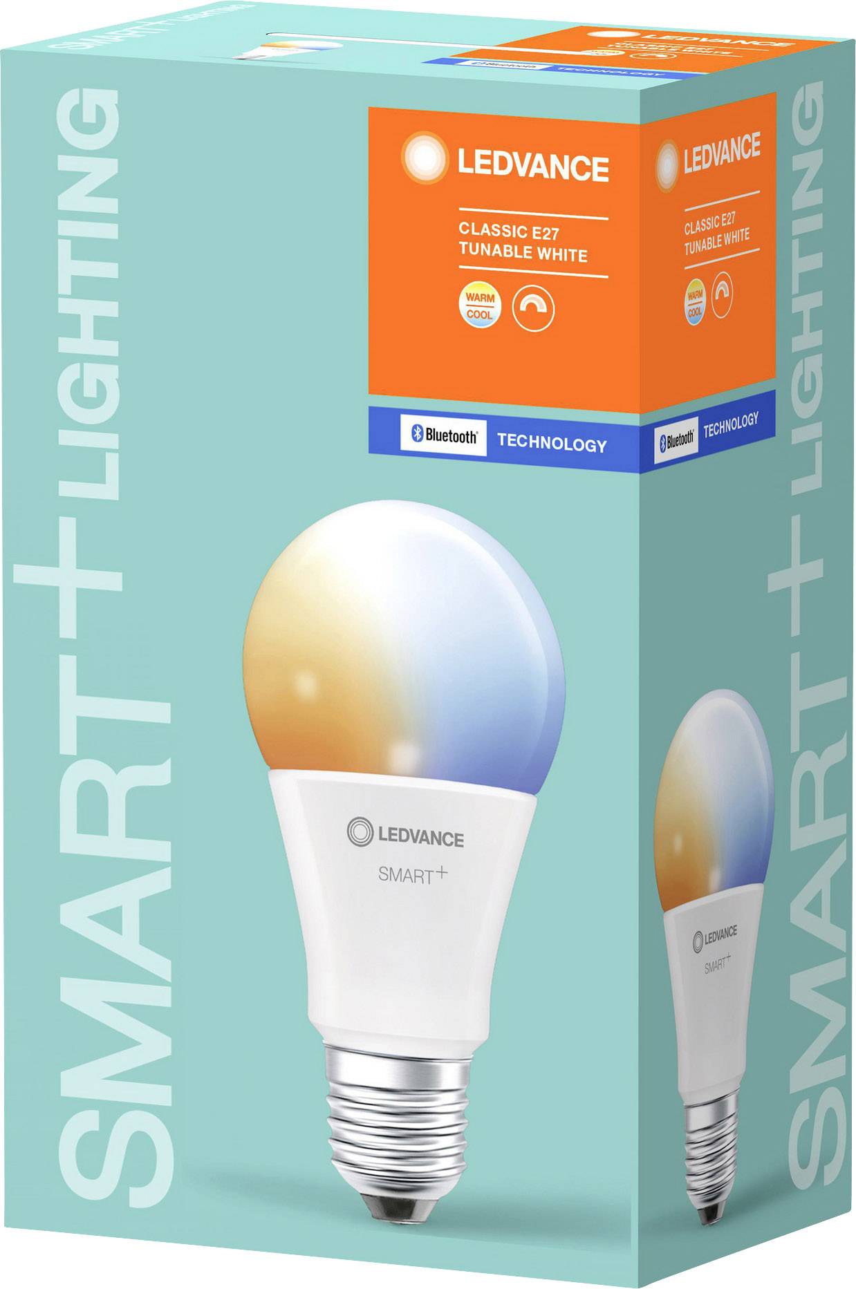 LEDVANCE SMART+ EEK: F (A - G) SMART+ Classic Tunable White 60 9 W/2700K E27 E27 9 W Warmweiß, Naturweiß, Kaltweiß