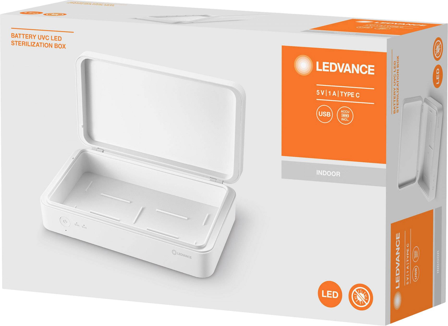 LEDVANCE Battery UVC LED Desinfection Box UV-Sterilisator