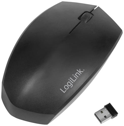 LogiLink ID0191 Maus Bluetooth®, Funk Optisch Schwarz 1200 dpi