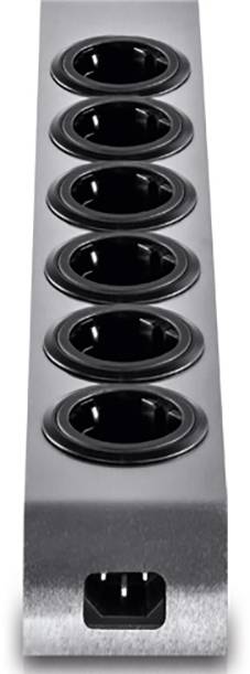 Oehlbach D1C17010 Steckdosenleiste mit Schalter 1 Stück Anthrazit Schutzkontakt 1St.