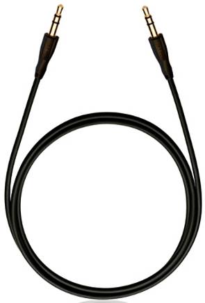 RCA D1C84016 Klinke Audio Anschlusskabel [1x Klinkenstecker 3.5mm - 1x Klinkenstecker 3.5 mm] 0.50m Schwarz