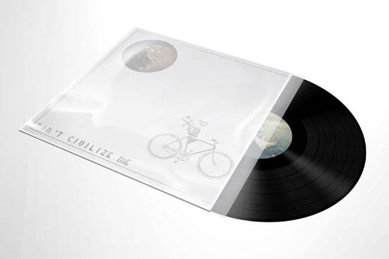 Oehlbach RCA Cover Schallplatten-Hüllen 100St.