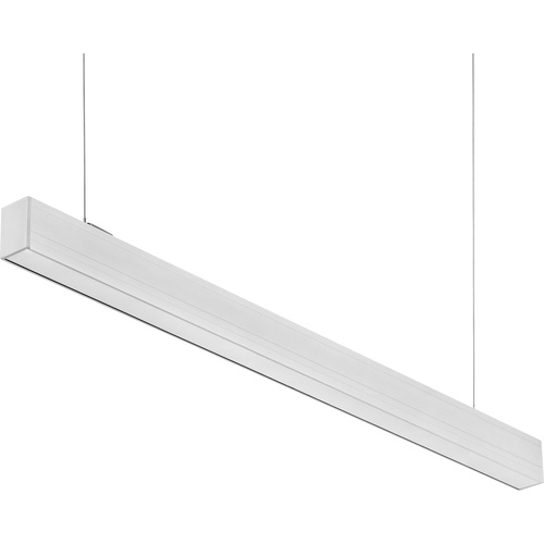 Mlight LED-Leuchte 81-2034 EEK: C (A - G) Grau, Weiß 48W 90° 230V (L x B x H) 1131 x 50 x 75mm 1St.