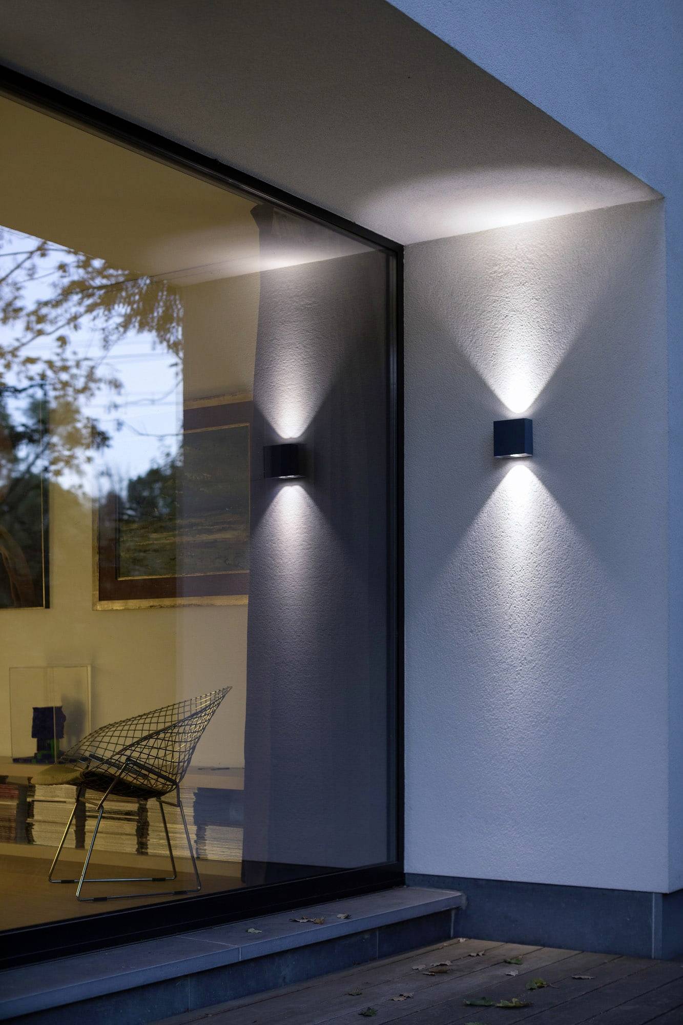 Mlight 81-4202 LED-Außenwandleuchte 10W Weiß