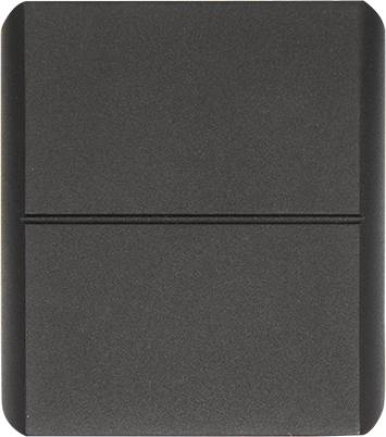 Mlight 81-4203 LED-Außenwandleuchte 10W Schwarz