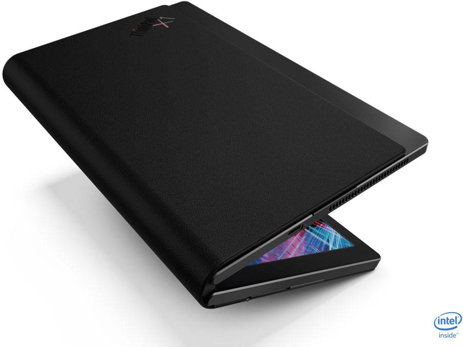 Lenovo Notebook ThinkPad X1 Fold Fold 33.8 cm (13.3 Zoll) WXGA Intel® Core™ i5 i5-L16G7 8 GB RAM 512 GB SSD Deutsch, QWERTZ Schwarz 20RL00