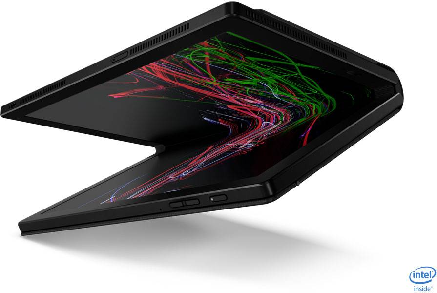 Lenovo Notebook ThinkPad X1 Fold Fold 33.8 cm (13.3 Zoll) WXGA Intel® Core™ i5 i5-L16G7 8 GB RAM 512 GB SSD Deutsch, QWERTZ Schwarz 20RL00