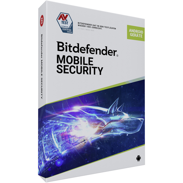 BHV Verlag Bitdefender Mobile Security 2021 1 Gerät / 18 Monate (Code in a Box) Android, iOS Antivirus