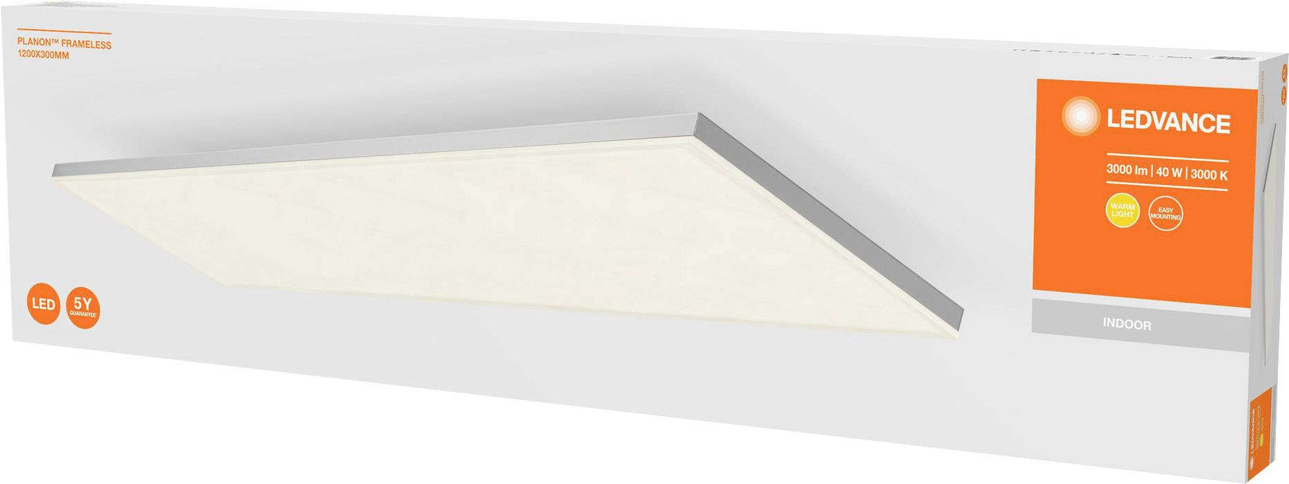 LEDVANCE Planon 4058075470576 LED-Panel 40 W Warmweiß Weiß