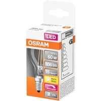 OSRAM HOMELIGHTING 4058075447875 LED EEK E (A - G) E14 Tropfenform 6.5 W = 60 W Warmweiß (Ø x L) 45.0 mm x 84 mm 1 St. OSRAM HOMELIGHTING 4058075447875 LED EEK E (A - G) E14 Tropfenform 6.5 W = 60 W Warmweiß (Ø x L) 45.0 mm x 84 mm 1 St.
