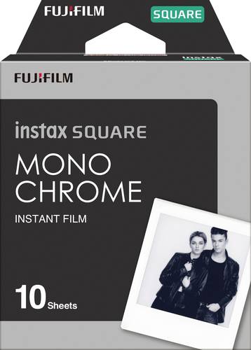 Fujifilm Instax SQUARE MONOCHROME WW 1 Sofortbild-Film Schwarz/Weiß