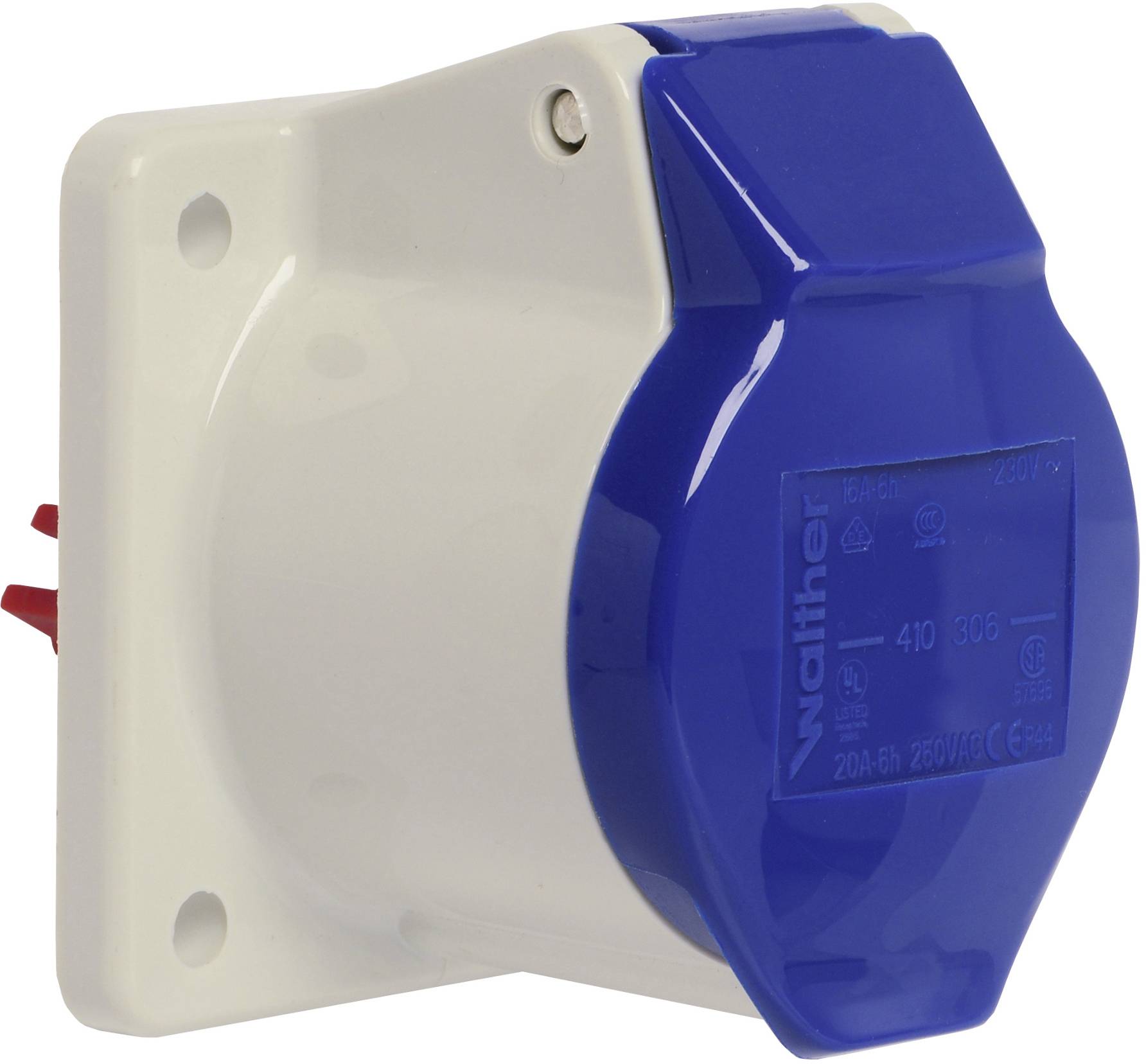 Walther Werke 410306 410306 CEE Anbaudose 16 A 3polig 230 V 1 St.