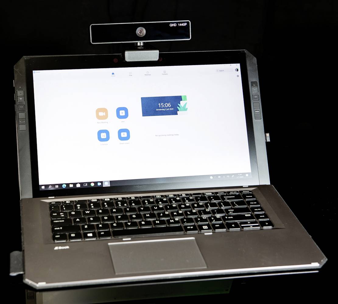 Blizzard A350 Pro Webcam 2560 x 1440 Pixel Klemm-Halterung, Standfuß