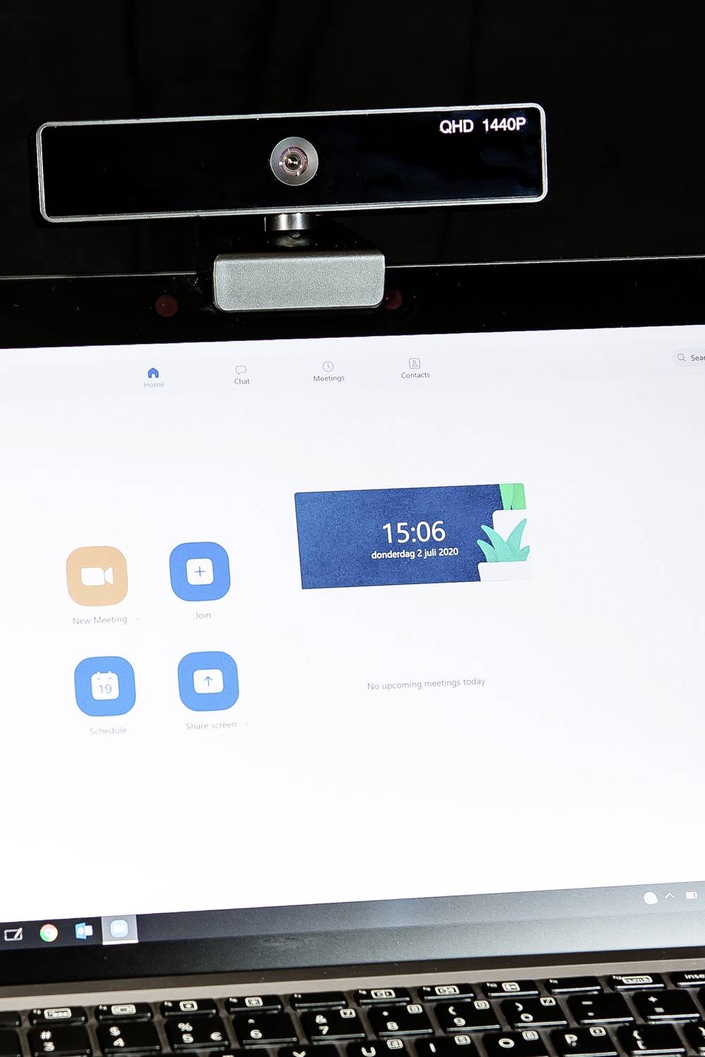 Blizzard A350 Pro Webcam 2560 x 1440 Pixel Klemm-Halterung, Standfuß