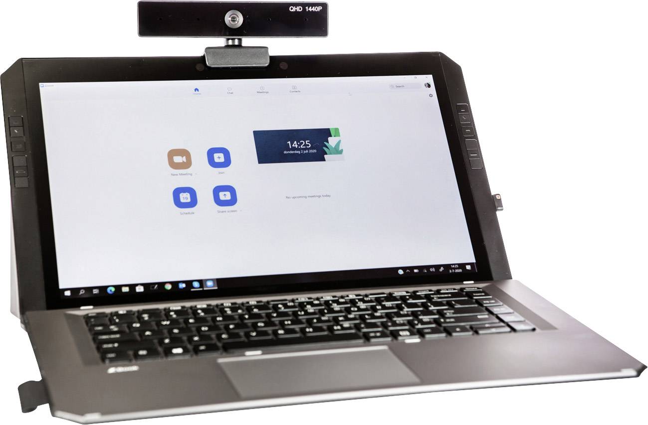 Blizzard A350 Pro Webcam 2560 x 1440 Pixel Klemm-Halterung, Standfuß