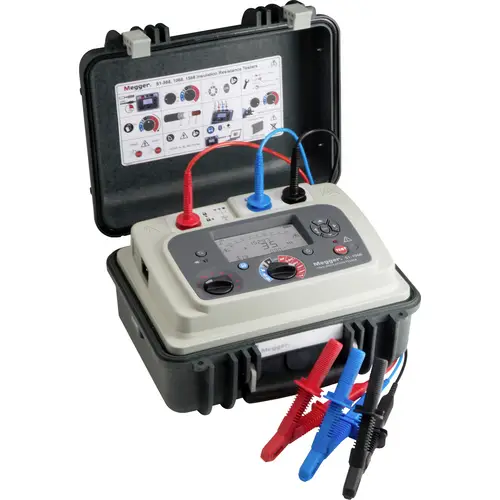Megger S1-568 DC Isolationsmessgerät 250 V, 500 V, 1000 V, 2500 V, 5000 V, 10000 V, 15000V 10 GΩ Megger S1-568 DC Isolationsmessgerät 250 V, 500 V, 1000 V, 2500 V, 5000 V, 10000 V, 15000V 10 GΩ
