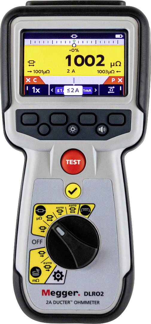 Megger DLRO2 Ohmmeter 300 V, 600 V