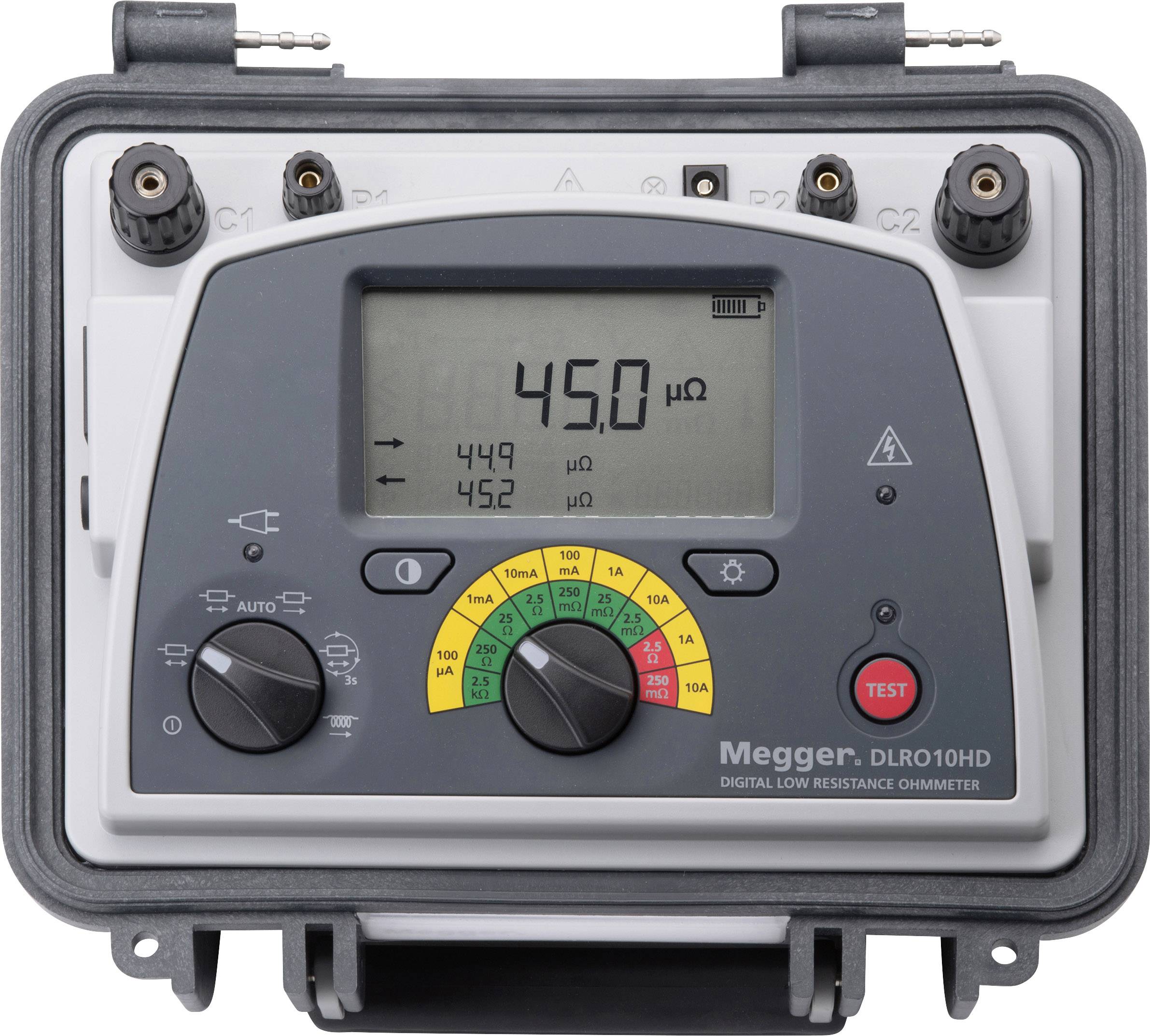 Megger DLRO10HD + DH4C Ohmmeter