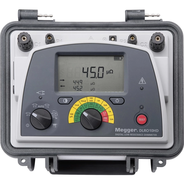 Megger DLRO10HD + DH4C Ohmmeter Megger DLRO10HD + DH4C Ohmmeter