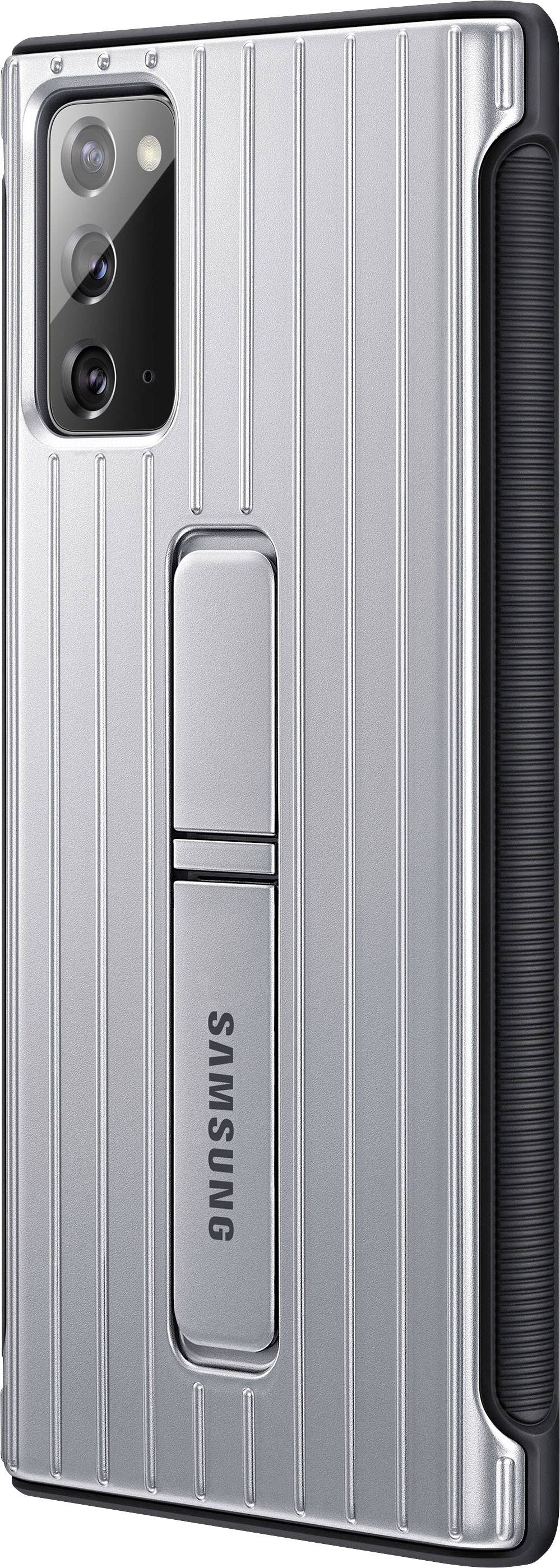 Samsung Protective Standing Cover EF-RN980 Backcover Samsung Galaxy Note 20 Silber Sanddicht, Stoßfest EF-RN980CSEGEU